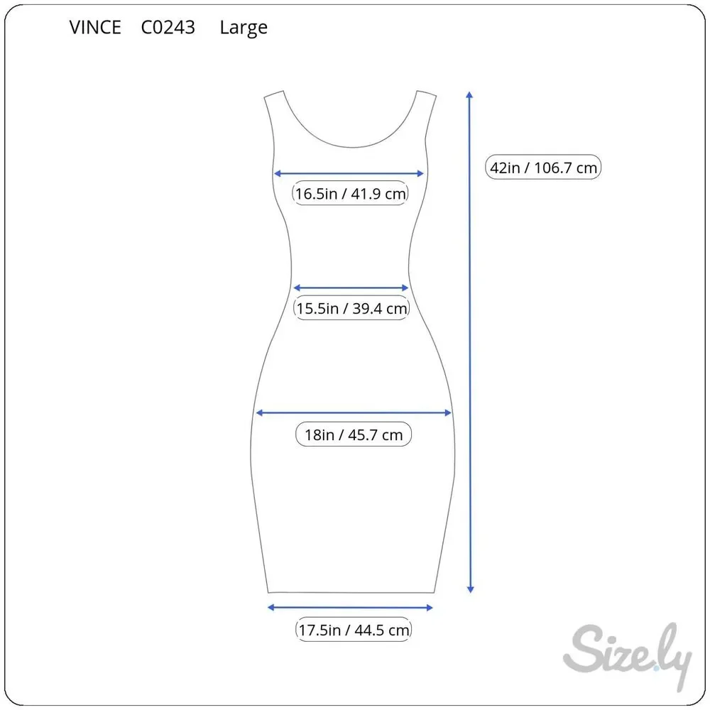 Vince Womens Dress Black Sheath Midi Sleeveless Knit Zip Back Stretch Large - Picture 10 of 10